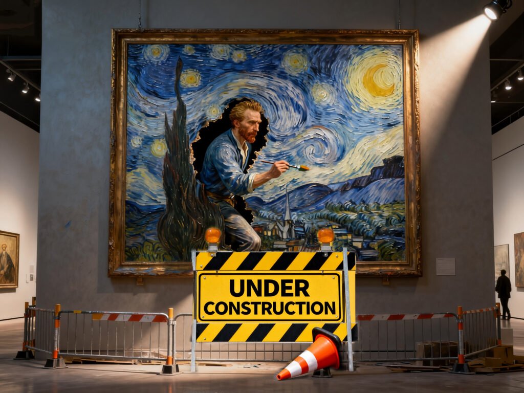 vincent van gogh under construction vincent van gogh under construction